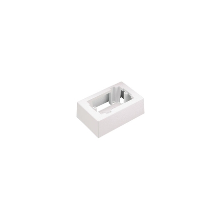 PANDUIT Electrical Box, Junction Box, 1 Gang, ABS JB1IW-A